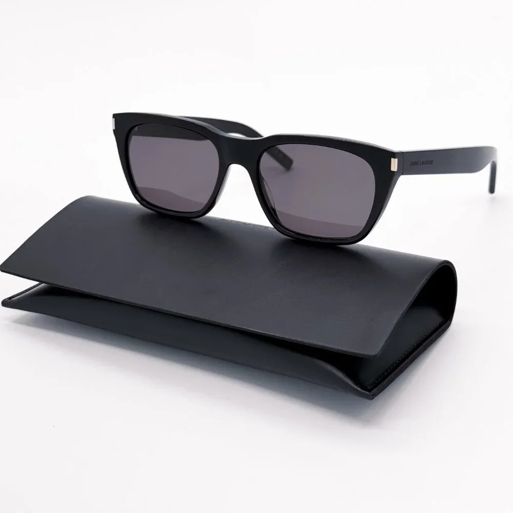 NEW SAINT LAURENT SL 598 001 UNISEX BLACK SUNGLASSES SAINT LAURENT SL598 001 - Picture 2 of 11